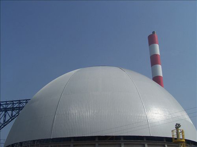 中山球形发电厂网架工程