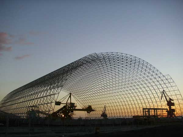 中山热电厂网架工程